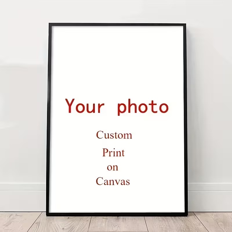 Pet Portrait Custom - Custom Print Canvas Painting From Your
