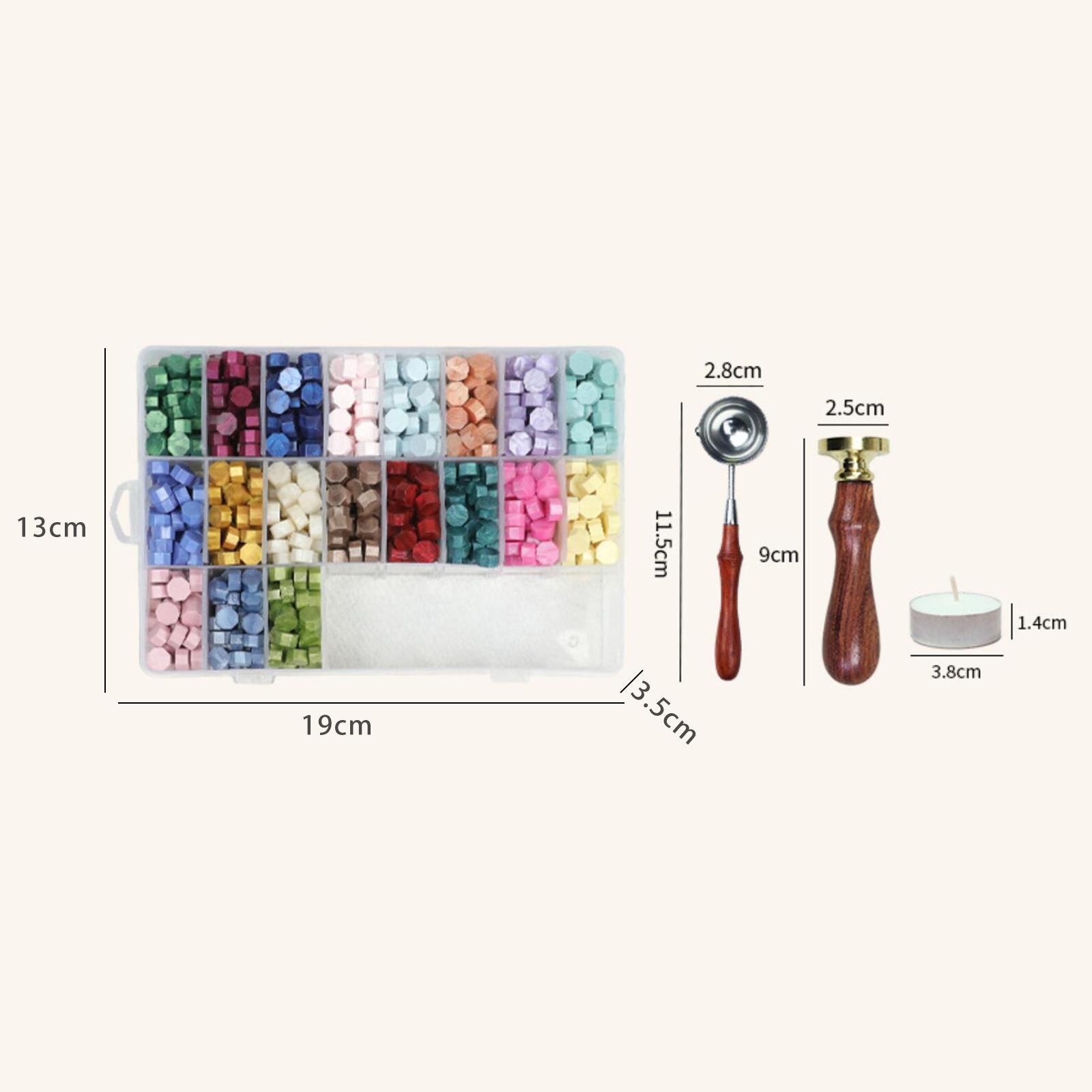 DIY Wax Seal Kit with Sealing  - Wax Seal Letter Kit ulasan dan harga