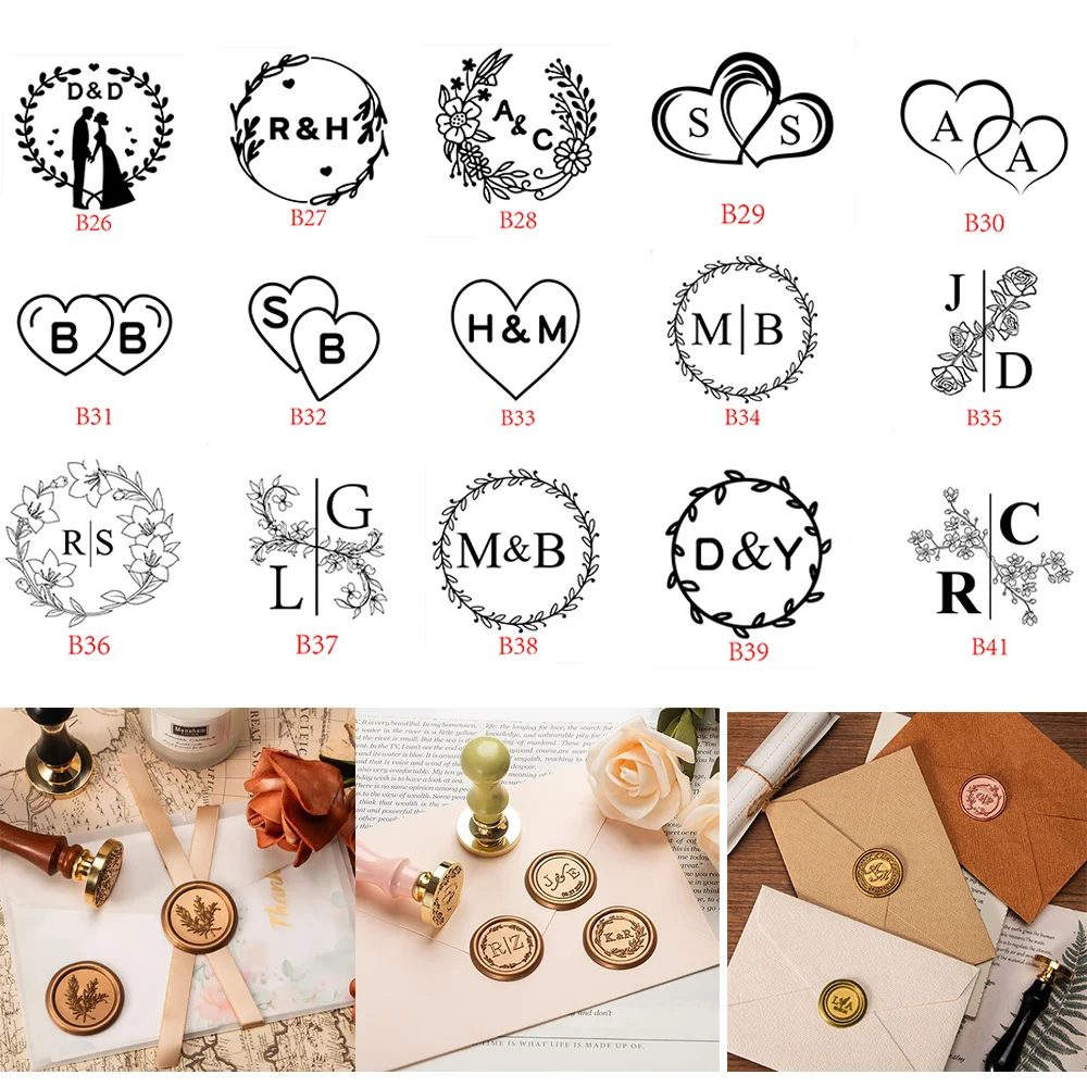 Custom Wax Seal Stamp Kit Doub - Wax Seal Letter Kit ulasan dan harga