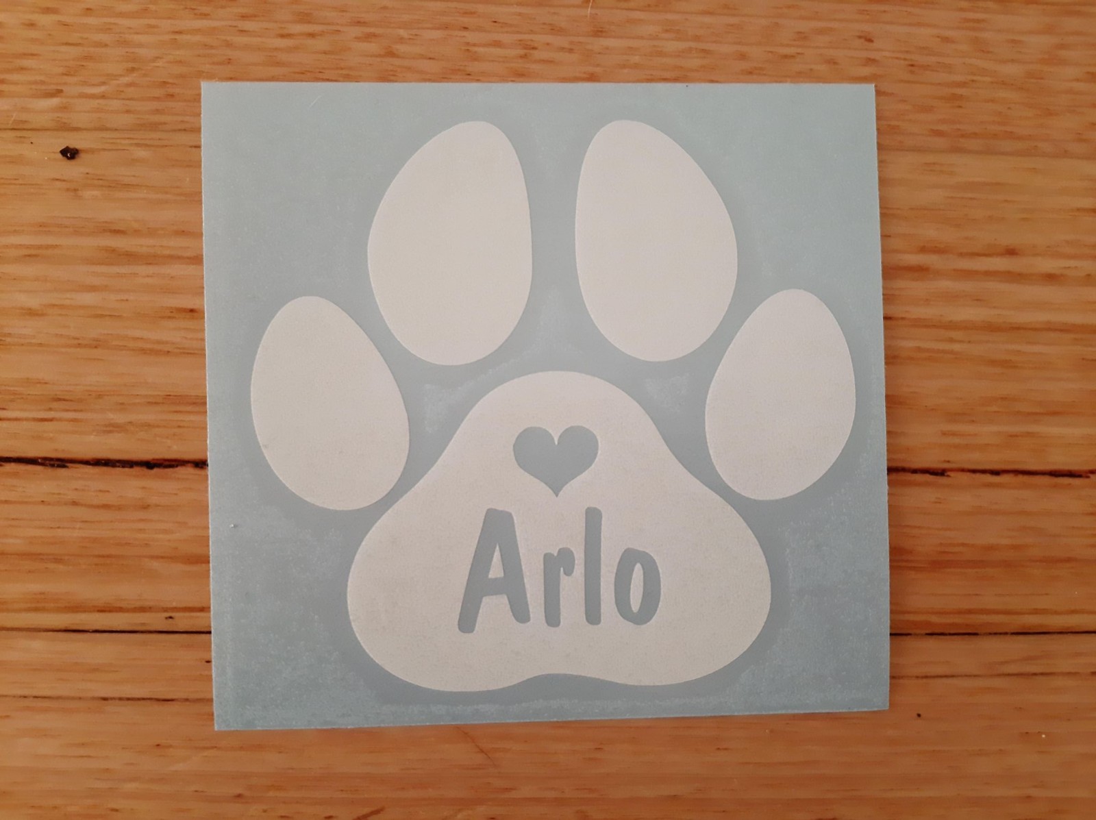 2pcs Personalised Paw Print wi - Pet Portrait Custom ulasan dan harga